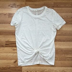 Treasure & bond medium white tee